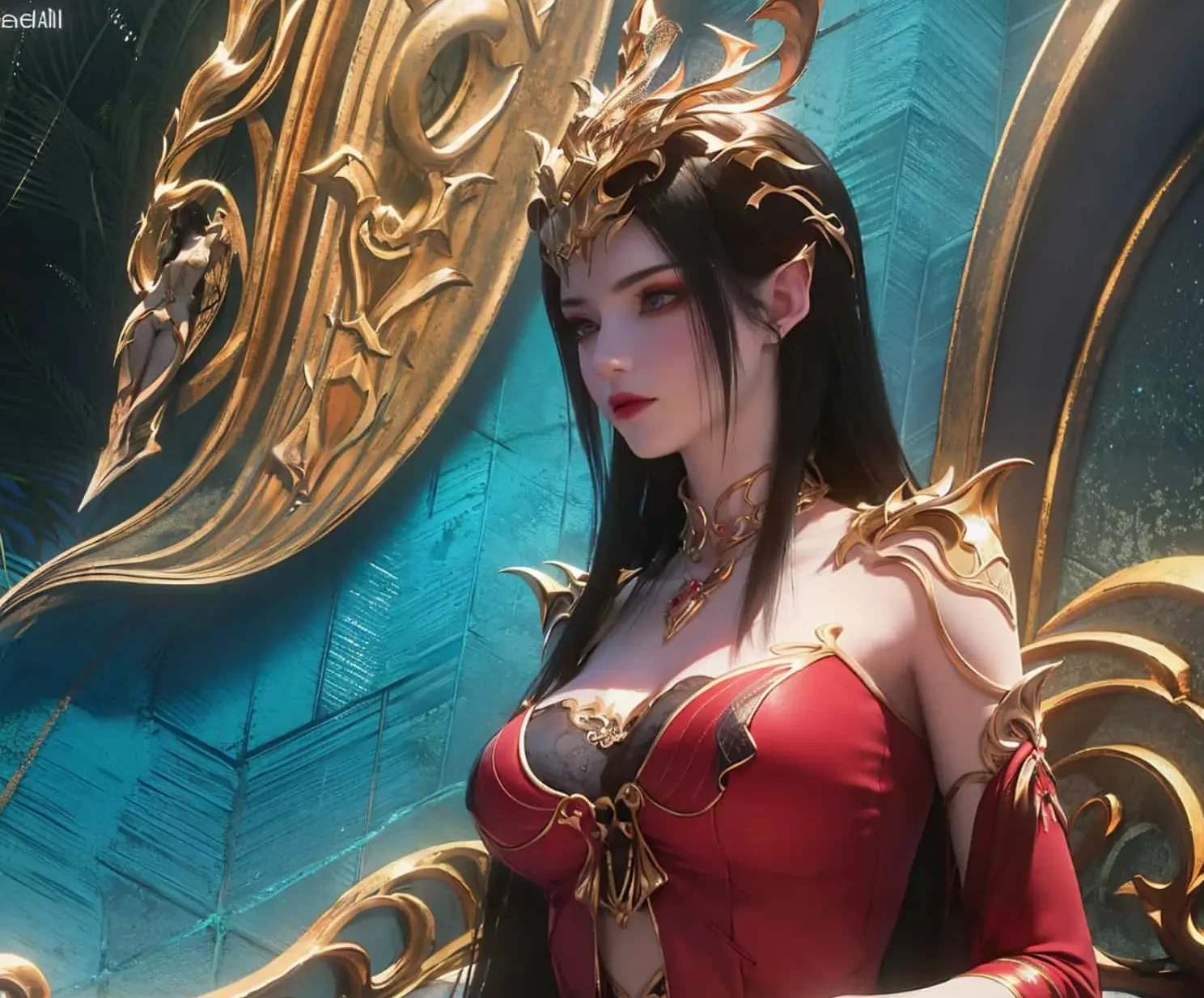 A083 斗破苍穹美杜莎女王6.0豪华版壁纸 10包 734P