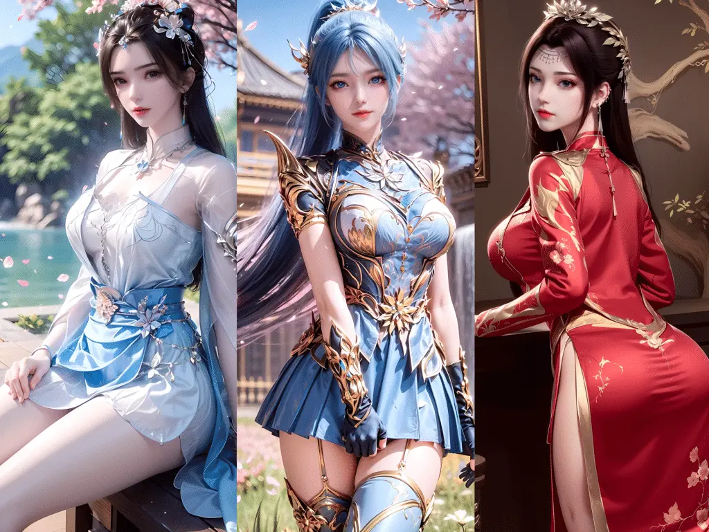 250216 李慕婉/王冬儿/云韵 三组合集 1443P